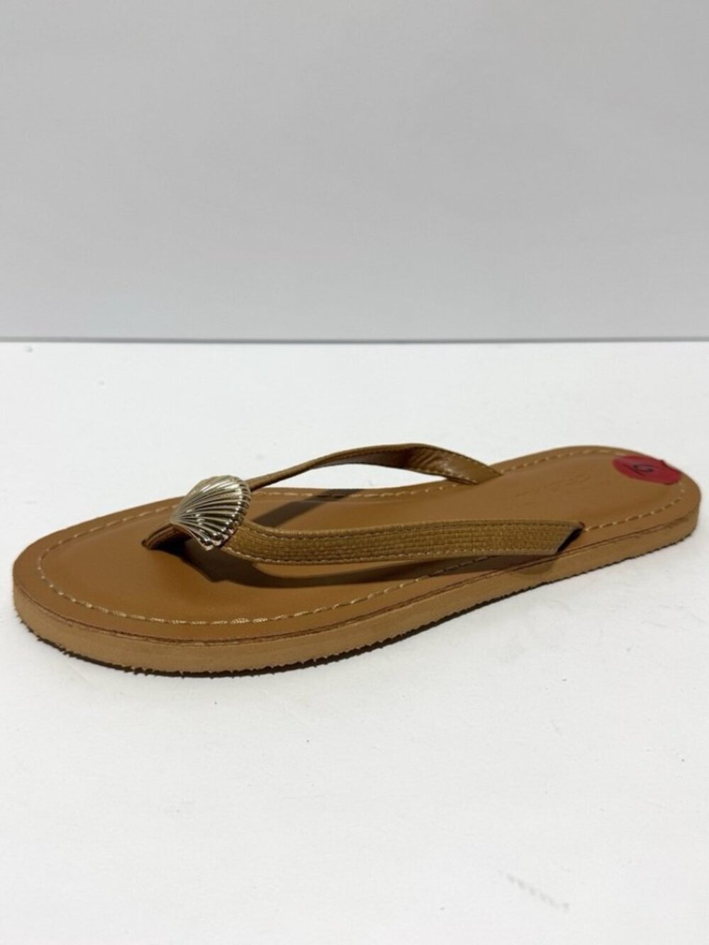Calypso Womens Mariner Sandals Dark Natural Size 6M